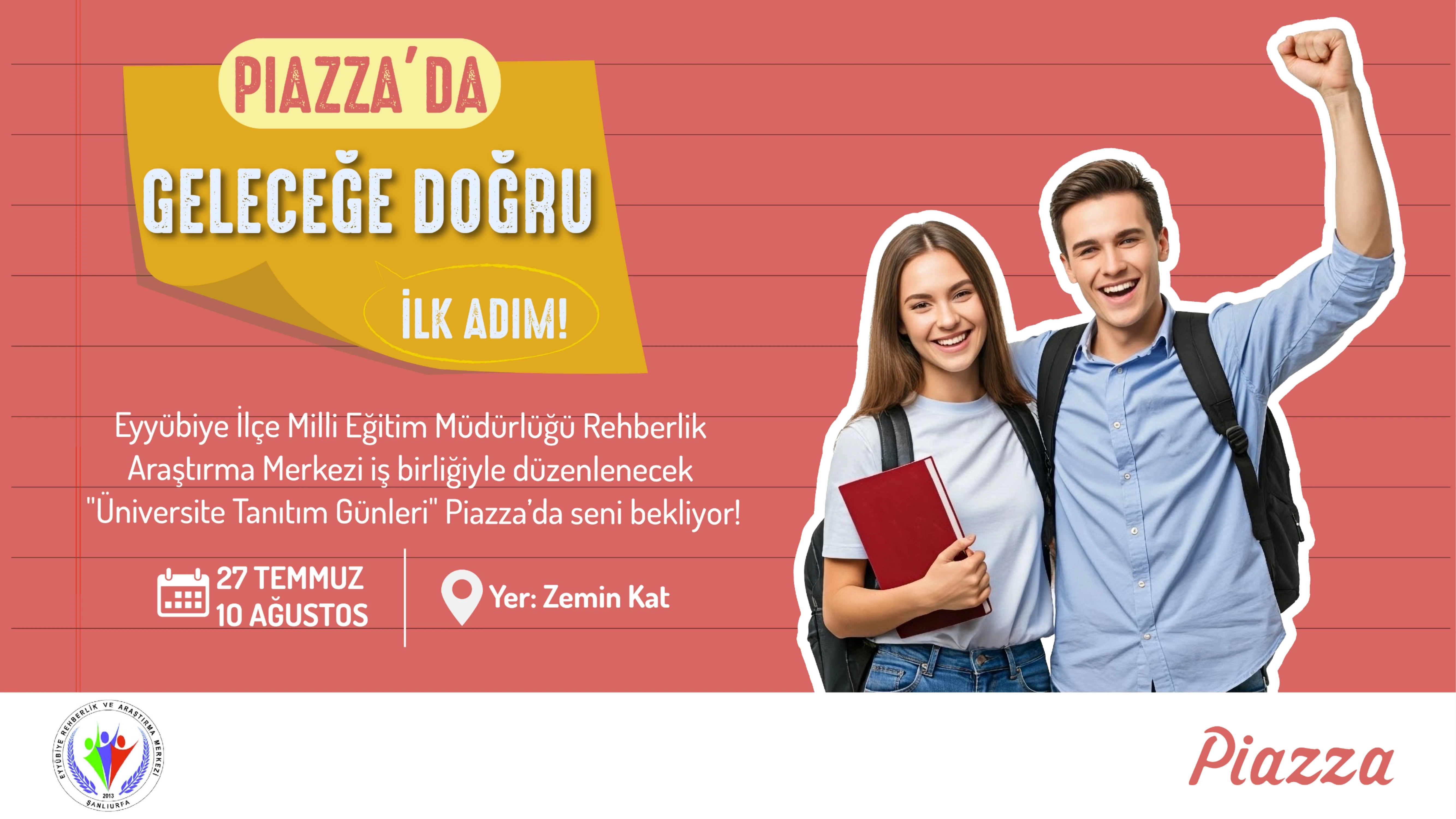 YKS Tercih Günleri Piazza' da!