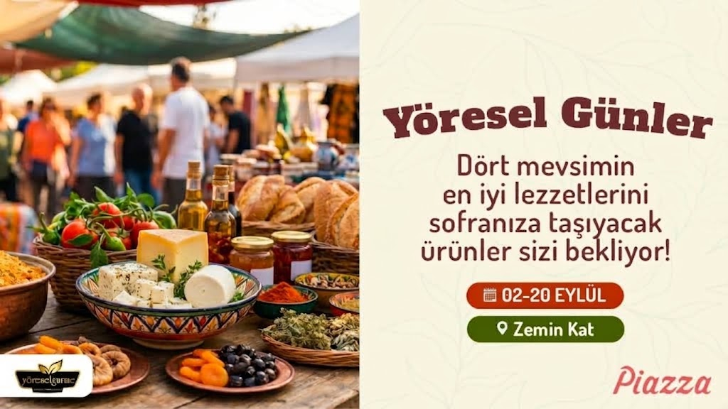 Yöresel Günler Piazza'da