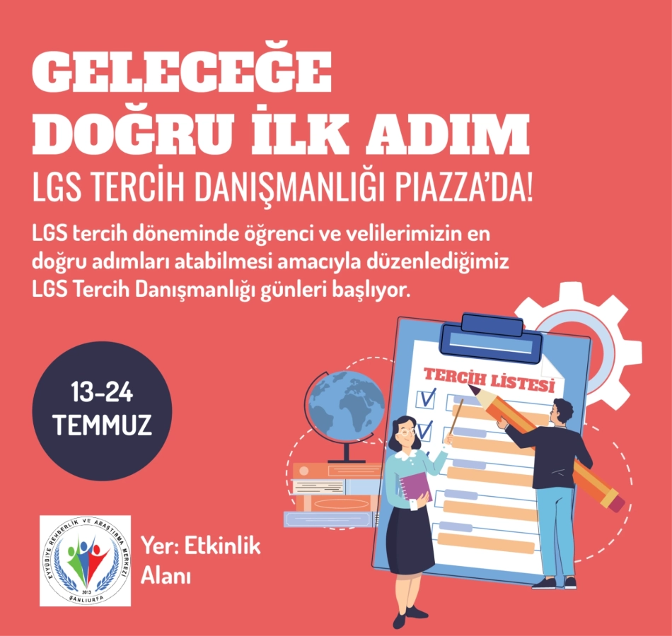 Lgs Tercih Günleri Piazza'da!