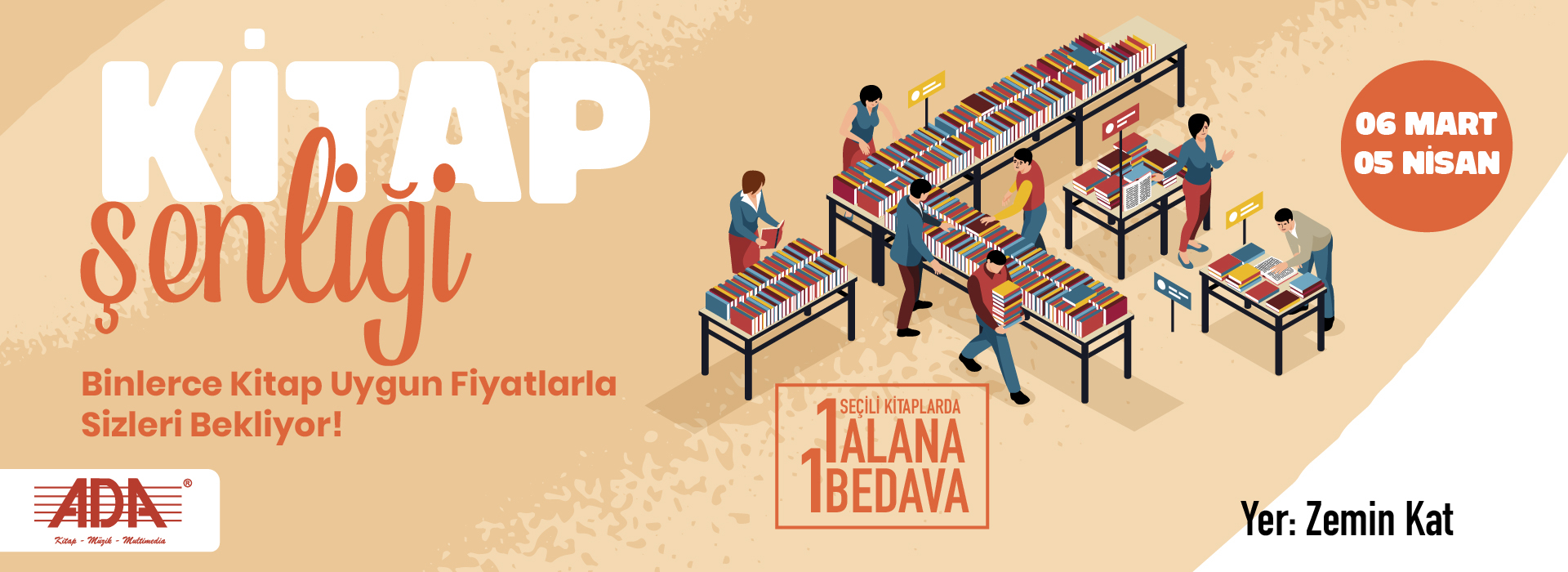 Kitap Şenliği Piazza'da!