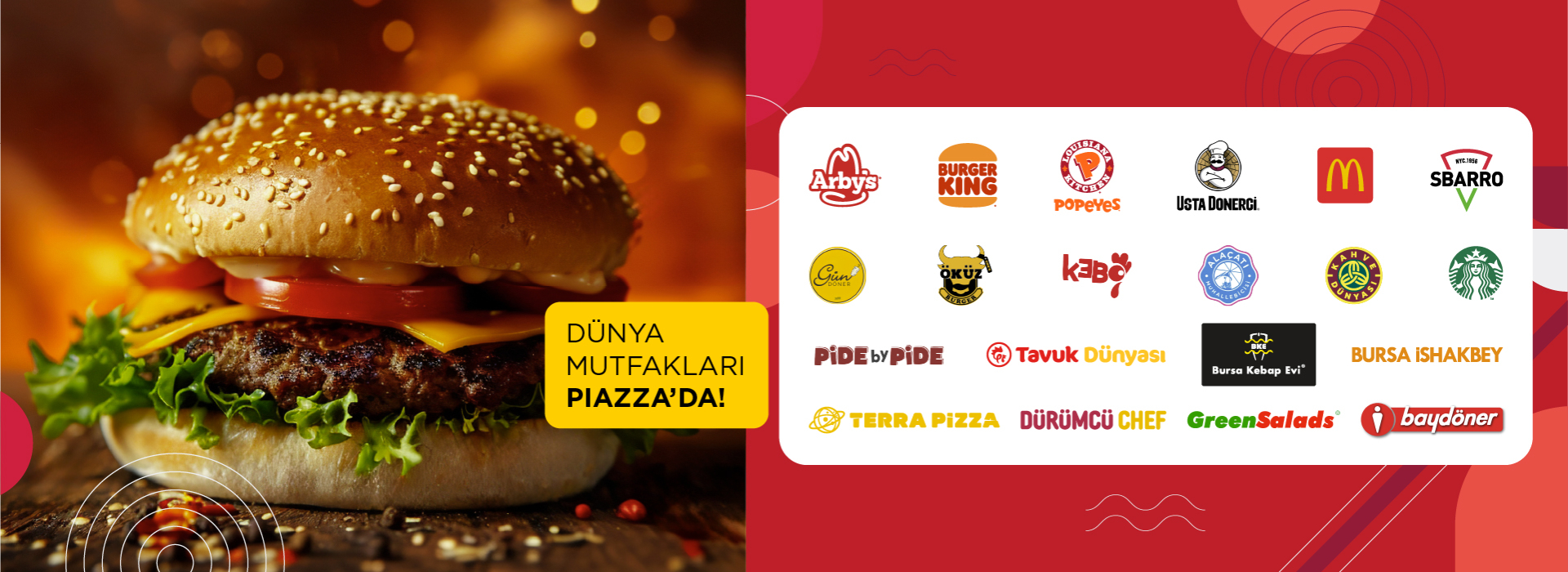 Dünya Mutfakları Piazza'da!