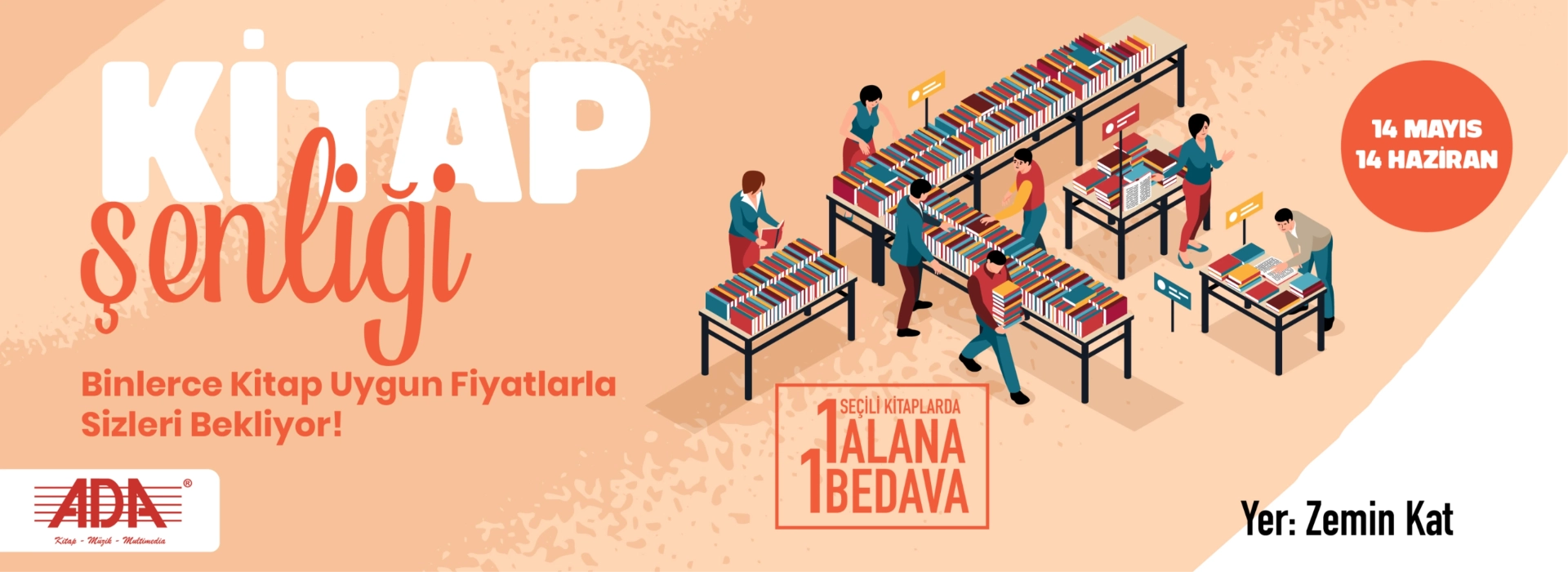 Kitap Şenliği Piazza'da!