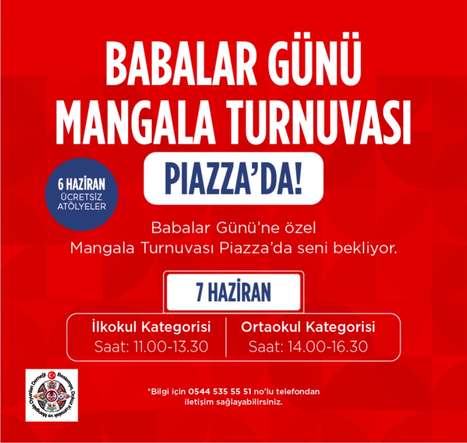 Mangala Turnuvası Piazza'da!