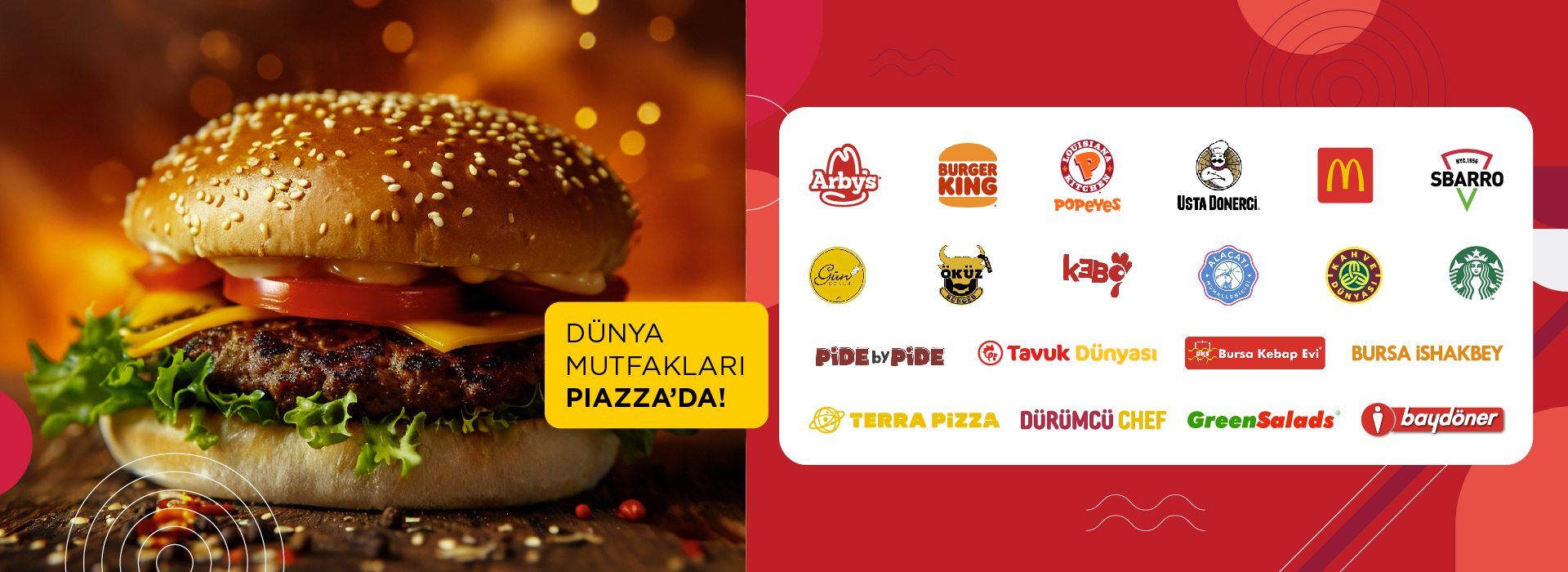 Dünya Mutfakları Piazza'da!