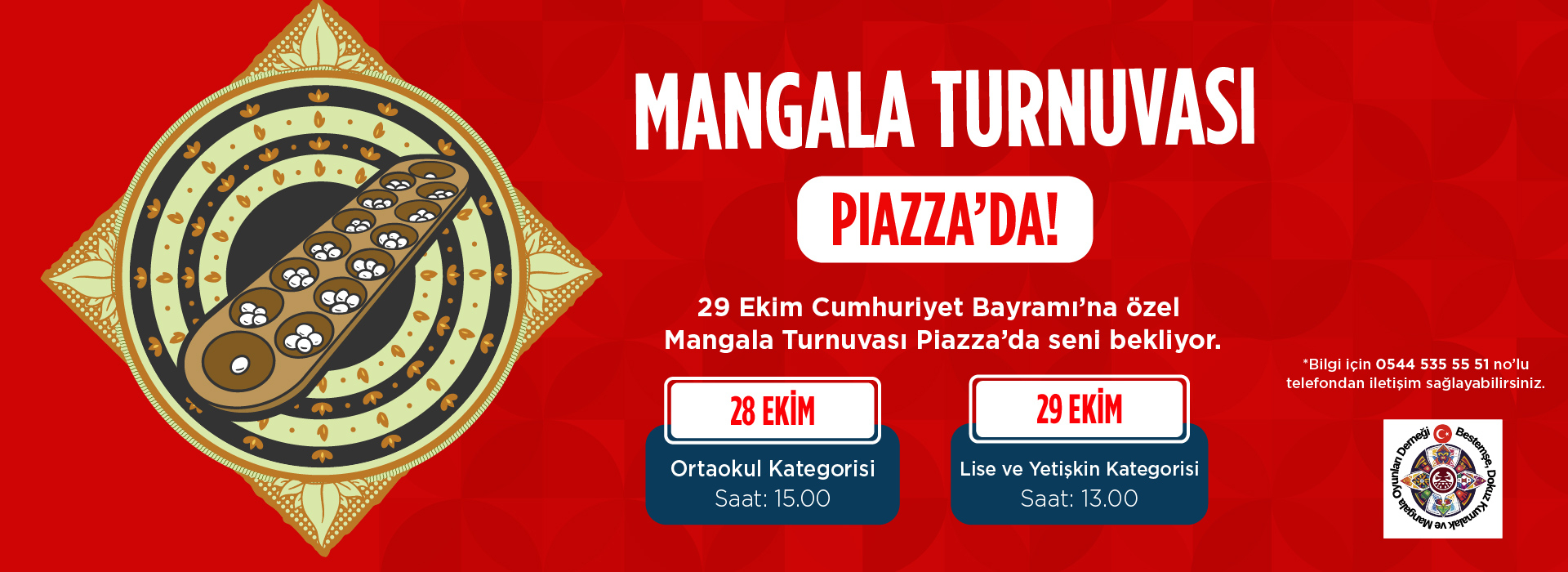 Mangala Turnuvası Piazza'da!