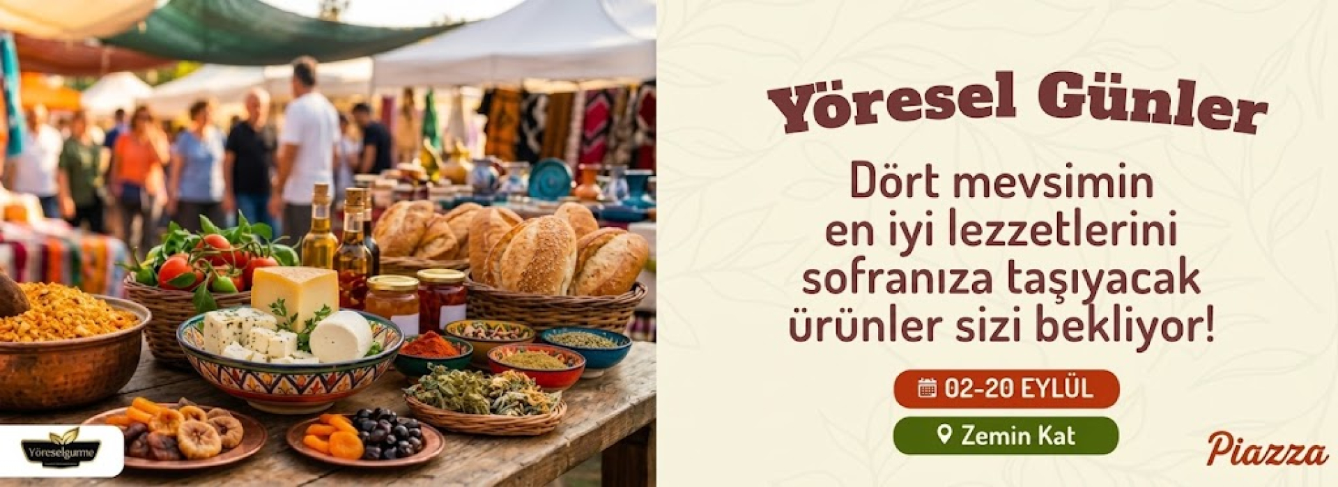 Yöresel Günler Piazza'da