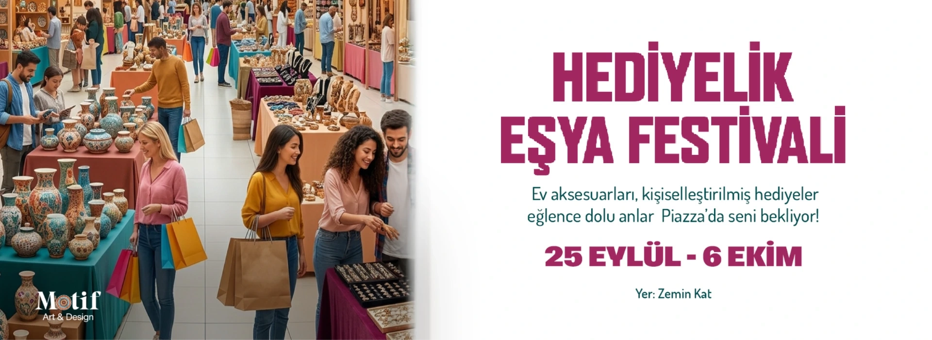 Hediyelik Eşya Festivali Piazza'da