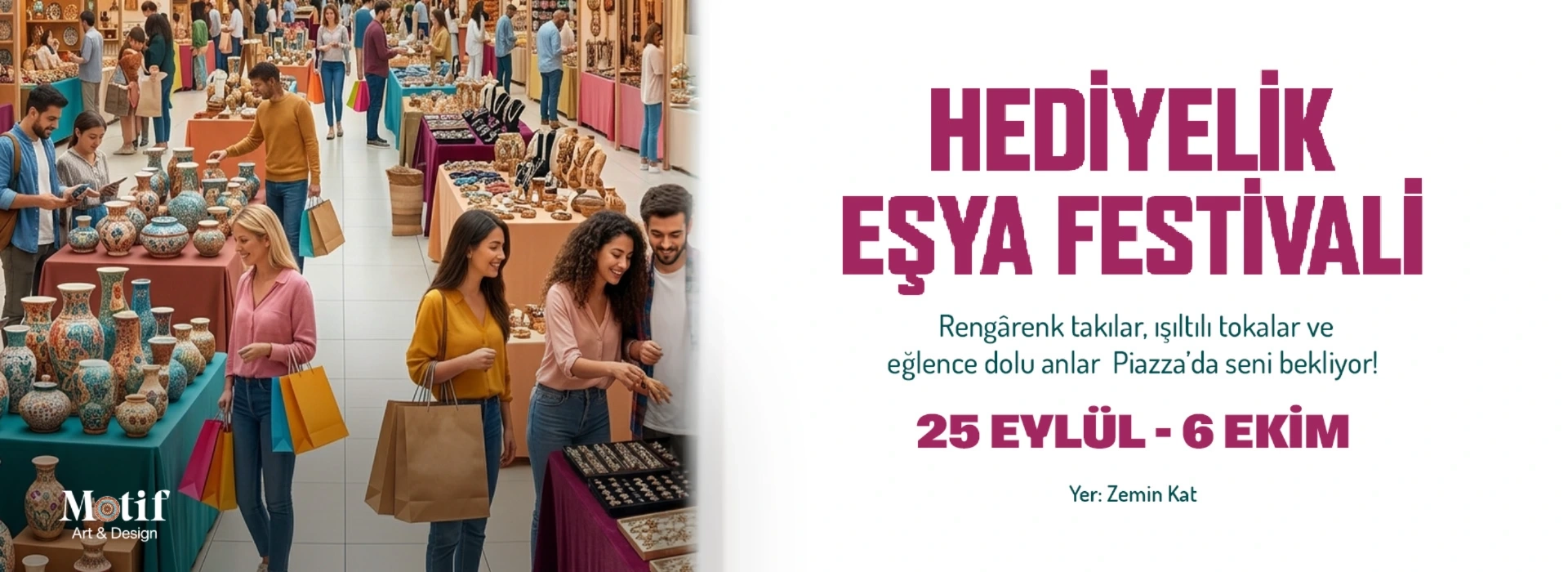 Hediyelik Eşya Festivali Piazza'da